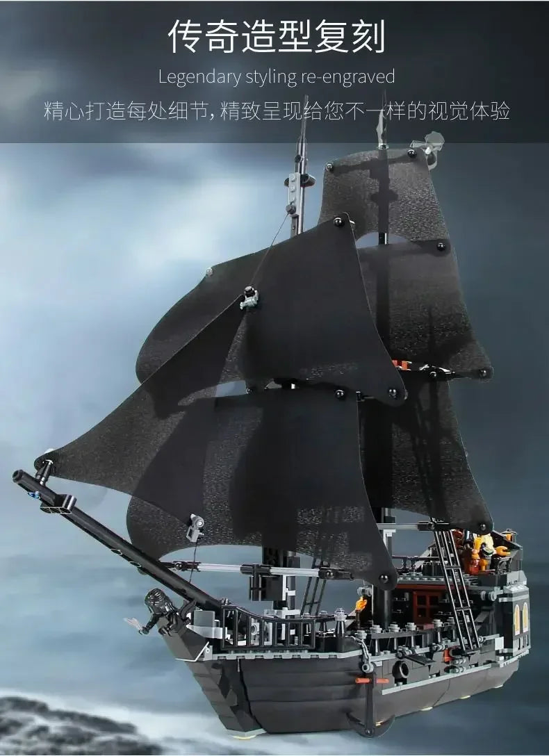 Blocs De Construction Bateau Pirates Créatifs Aventure Caraïbes À Assembler Briques 1 1 Jeu Enfant Adulte Cadeau Noël by LSDLBoutique.ch