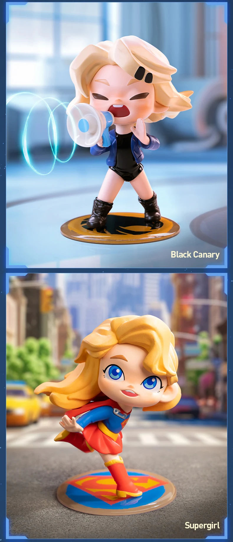 Pop Mart Figurine DC Justice League Enfance PVC Multicolore