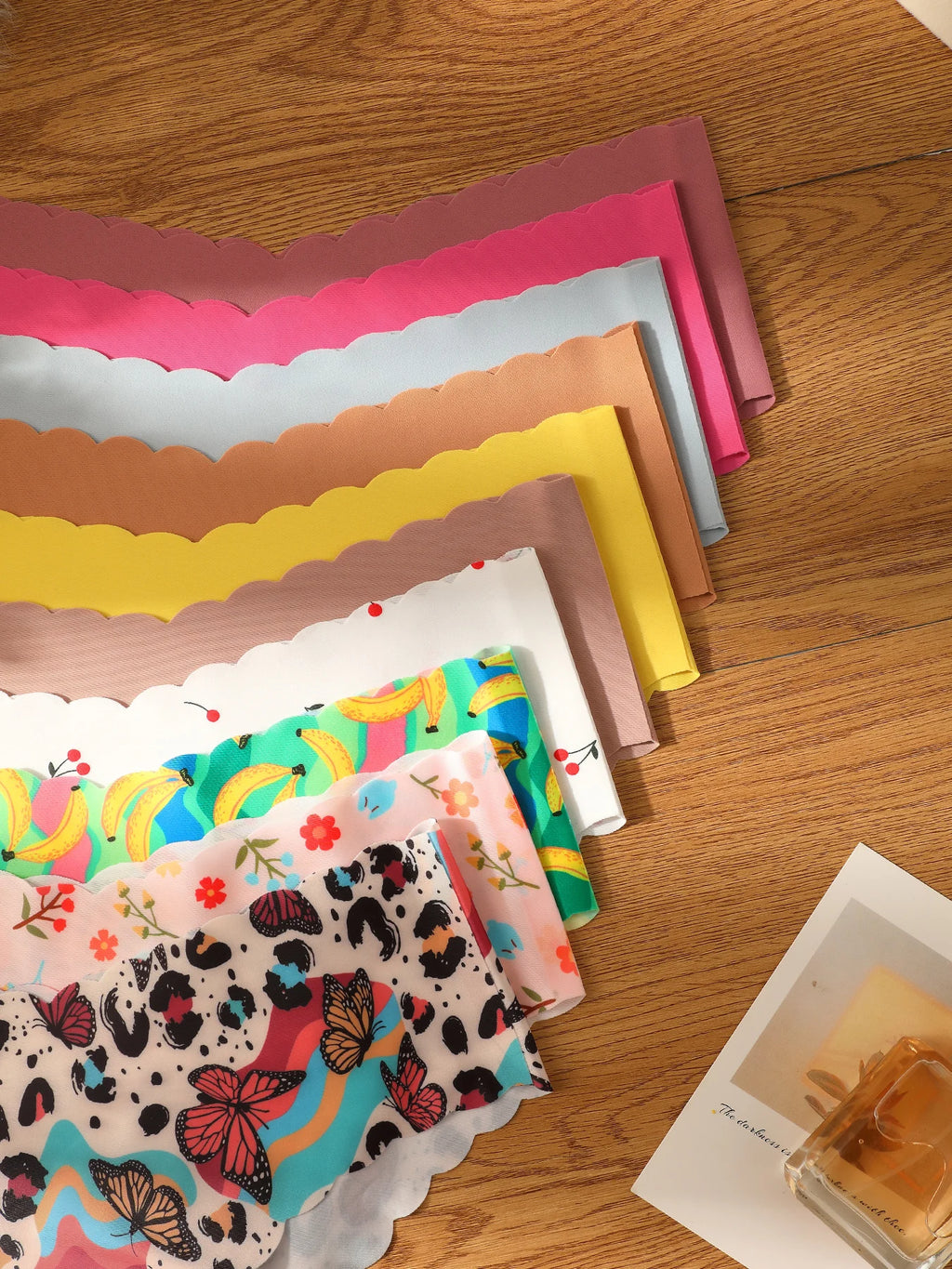 Culotte Sans Couture Triangle Ondulée Polyamide Spandex