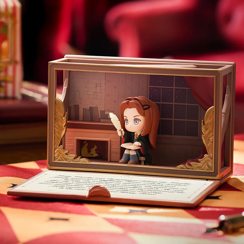 POPMART Harry Potter Poudlard série biographique boîte aveugle devinez sac jouets originaux poupée mignon Anime Figure ornements cadeau by LSDLBoutique.ch