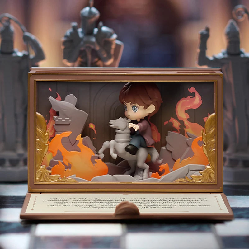 POPMART Harry Potter Poudlard série biographique boîte aveugle devinez sac jouets originaux poupée mignon Anime Figure ornements cadeau by LSDLBoutique.ch