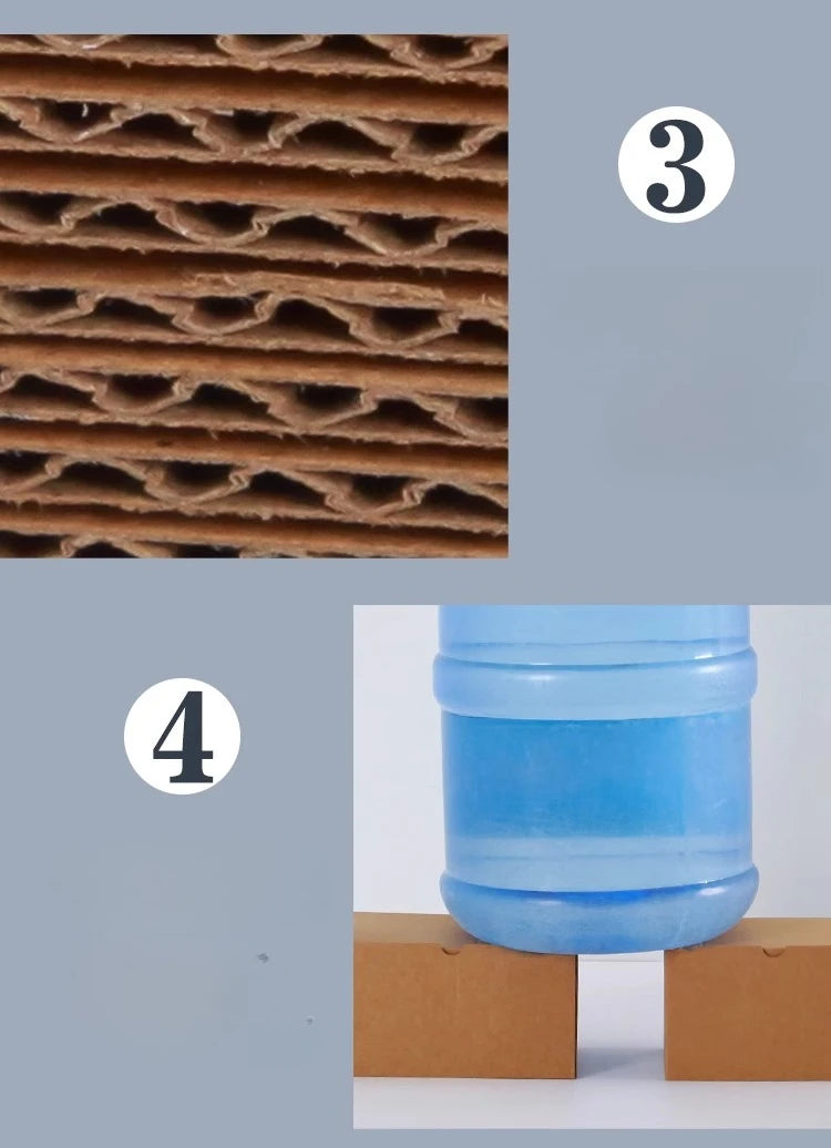 Folding Corrugated Paper Boxes, Pack of 20 for Shipping