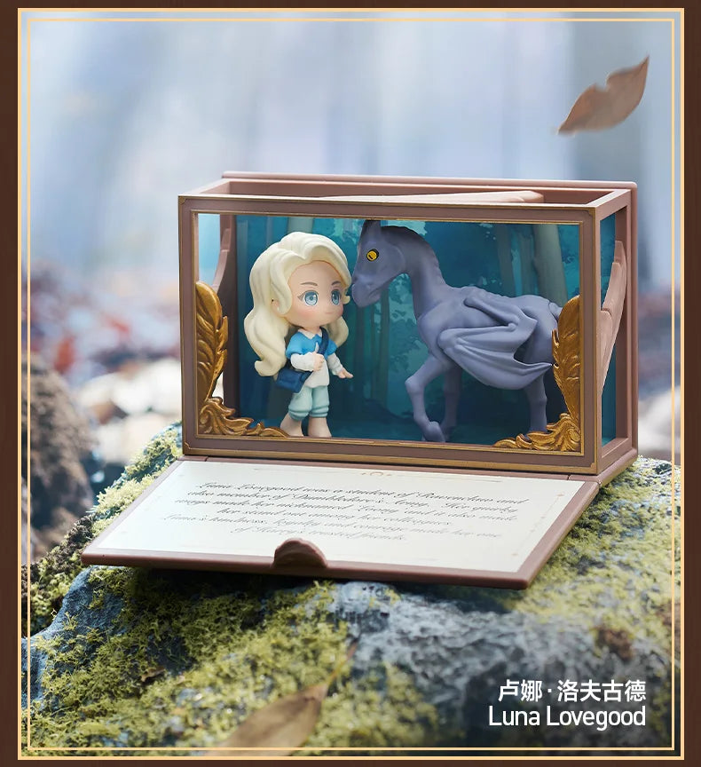 POPMART Harry Potter Poudlard série biographique boîte aveugle devinez sac jouets originaux poupée mignon Anime Figure ornements cadeau by LSDLBoutique.ch