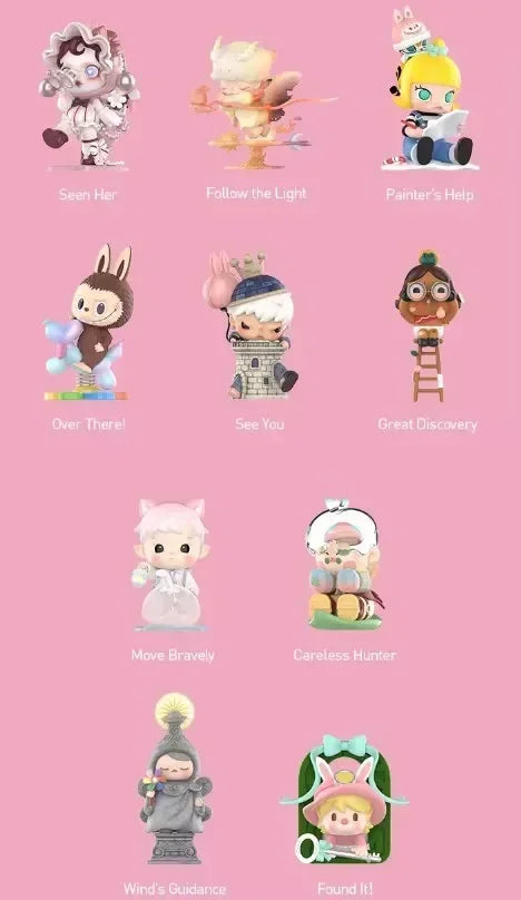 POP MART Mokoko Figurine PV Blind Box Kawaii Collection