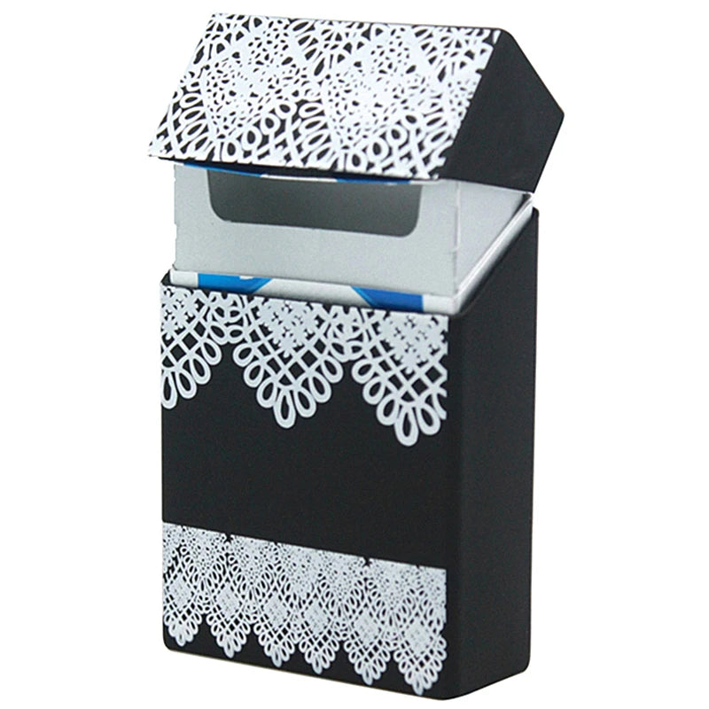 Etui Cigarettes Silicone Crâne Capacité 20 Cigarettes Pour Homme Femme