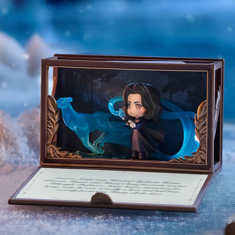 POPMART Harry Potter Poudlard série biographique boîte aveugle devinez sac jouets originaux poupée mignon Anime Figure ornements cadeau by LSDLBoutique.ch