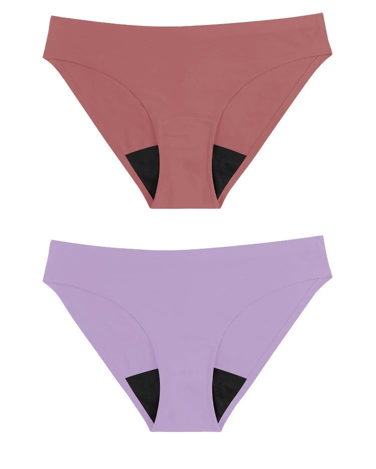 YMQJ Culotte Menstruelle Léopard Respirante Étanche 4 Couches