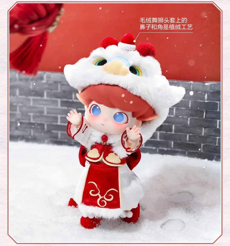 Pop Mart Dimoo Lucky Lion Figurine 1/8 Kawaii