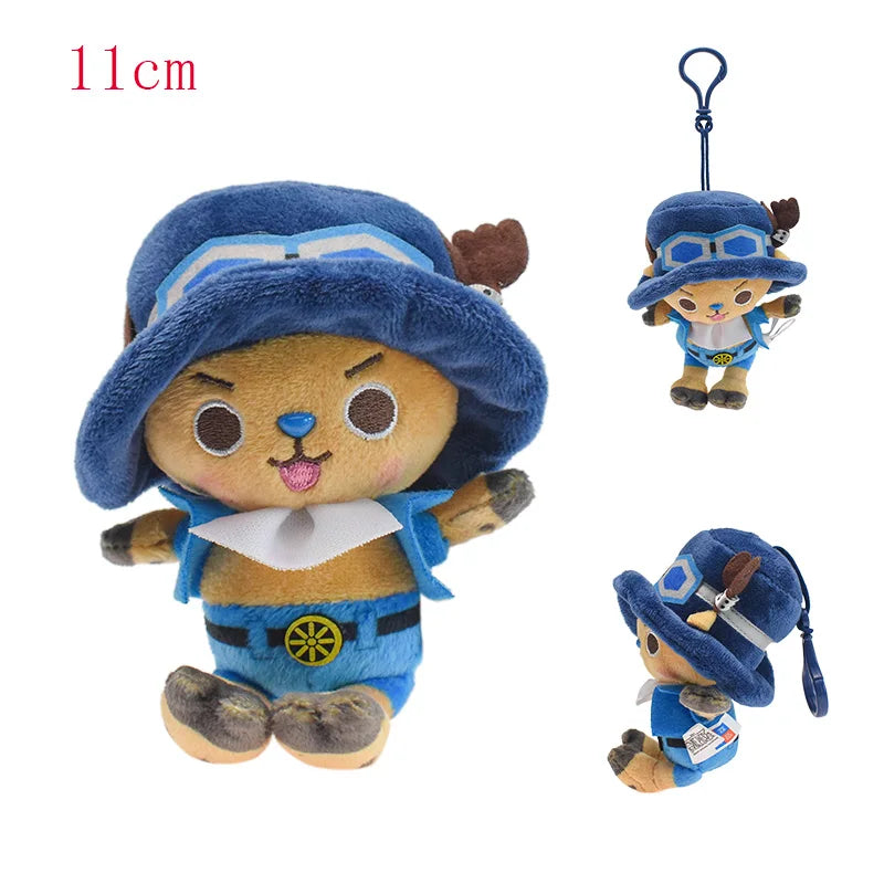 Peluche One Piece – Personnages des Straw Hat Pirates – Mini Tony Chopper et Compagnons
