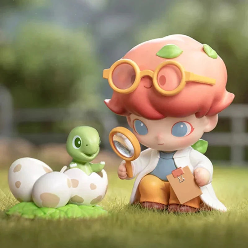 POP MART Dimoo Jurassic World Grüne PVC-Figur 8cm