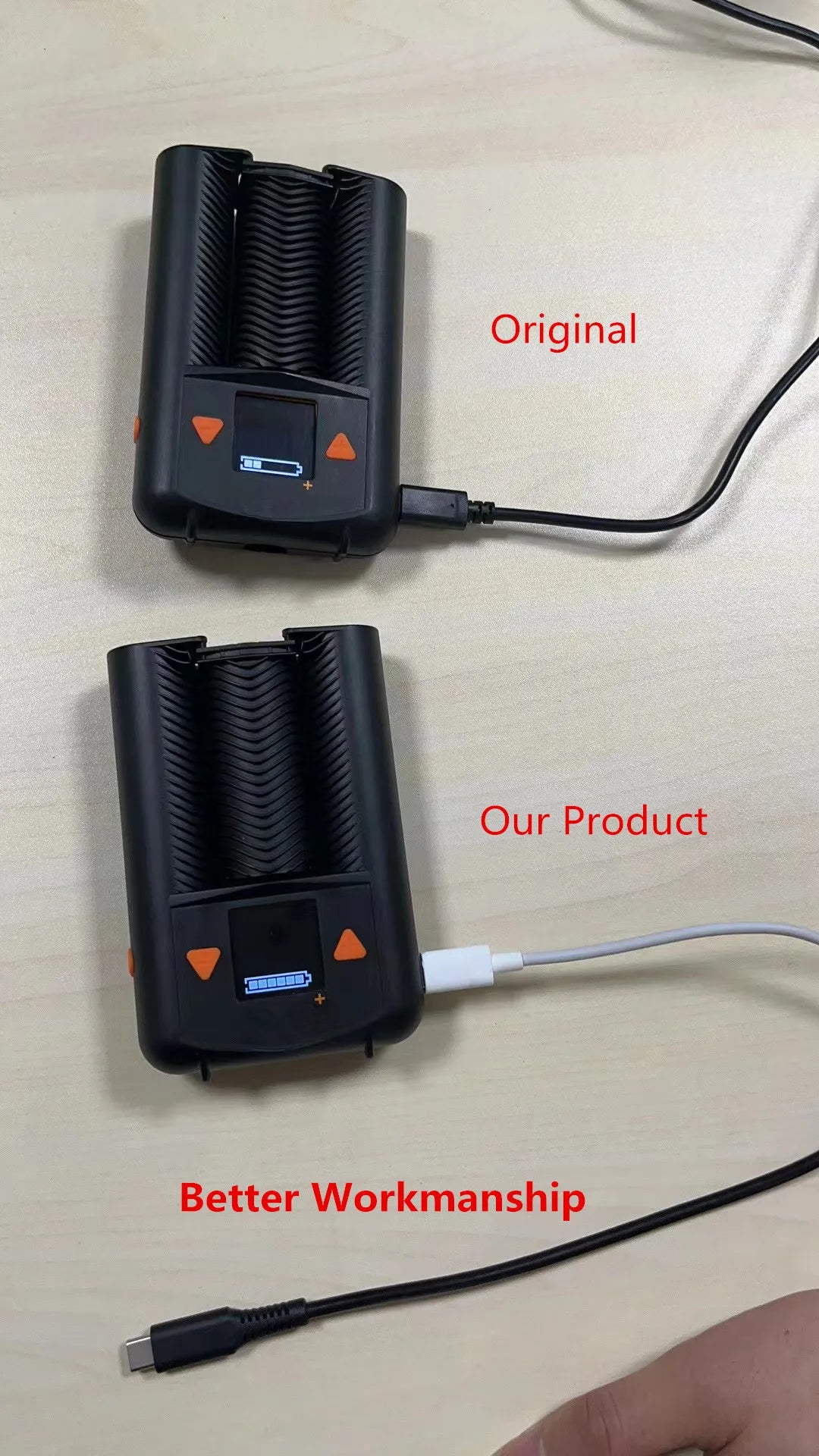 Mighty+ Tragbarer Keramik-Vaporizer für getrocknete Kräuter