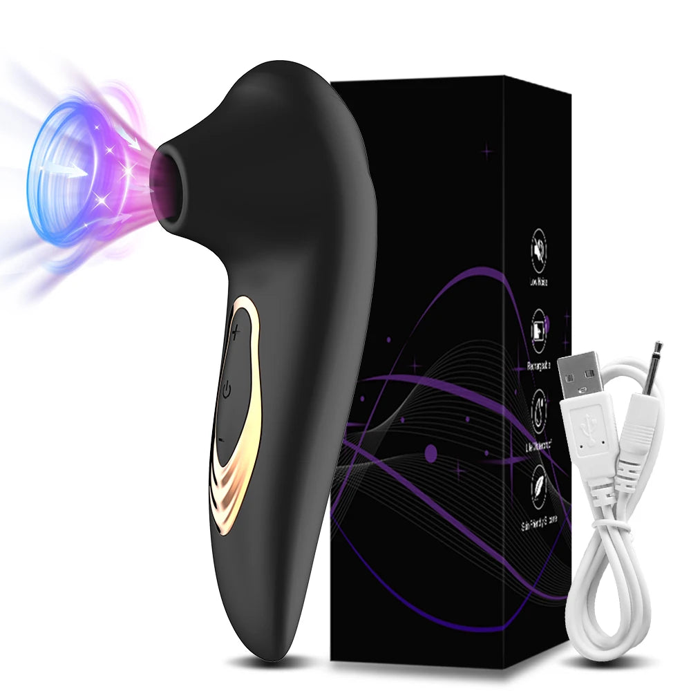Nipple Clitoris Sucker Clit Stimulator Powerful Sucking Vibrator for Women Female Massager Vibrating Sex Toys Goods for Adult