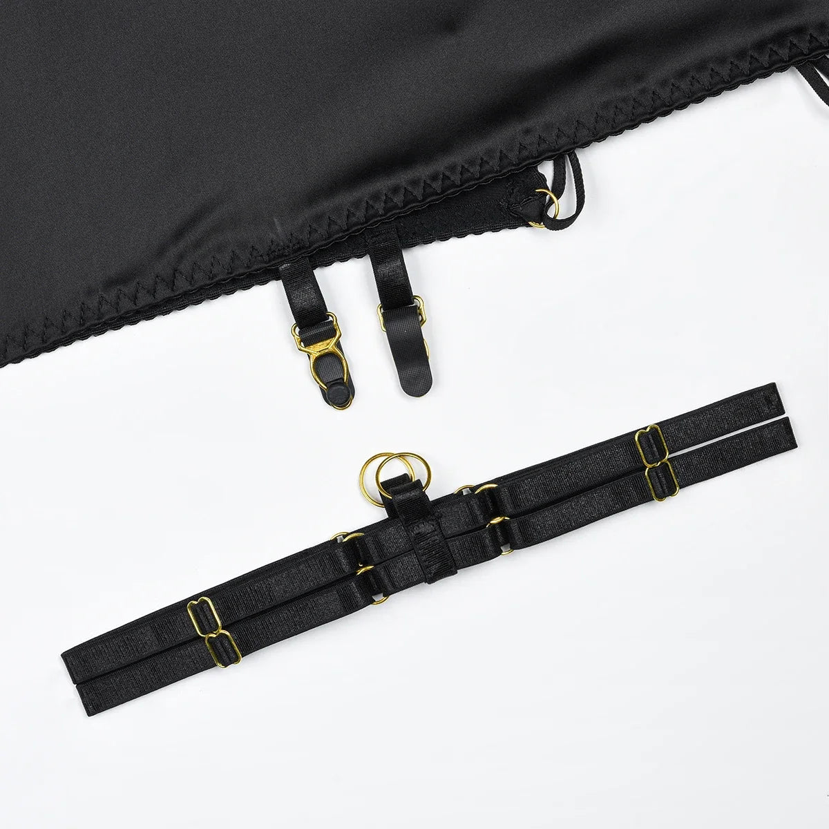 Ellolace Red Lace Push-Up Criss-Cross Bra Lingerie Set