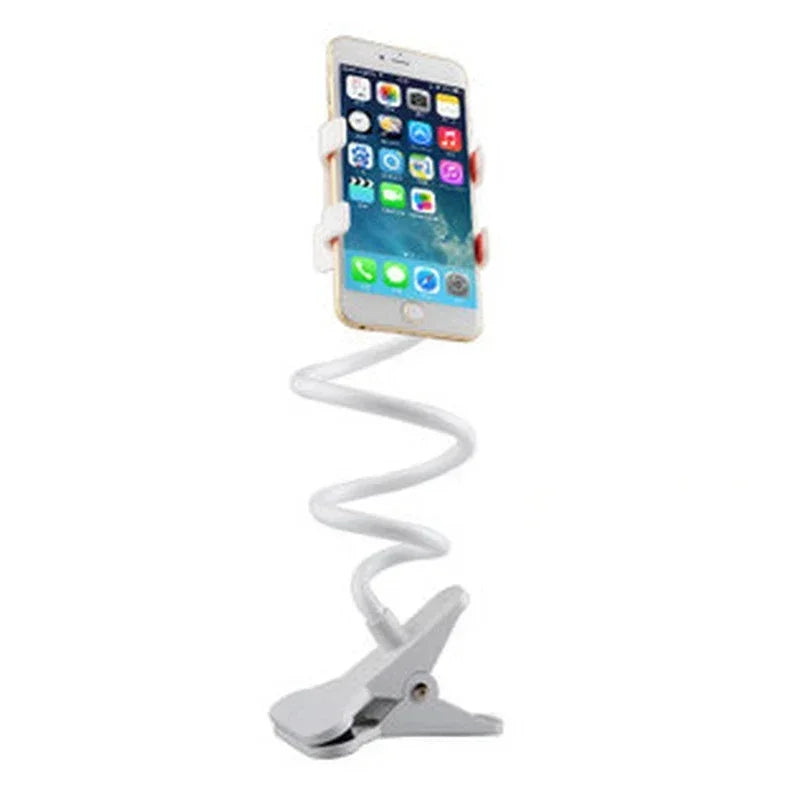 VIKEFON Support Clip Téléphone Flexible 70 cm Bureau Lit
