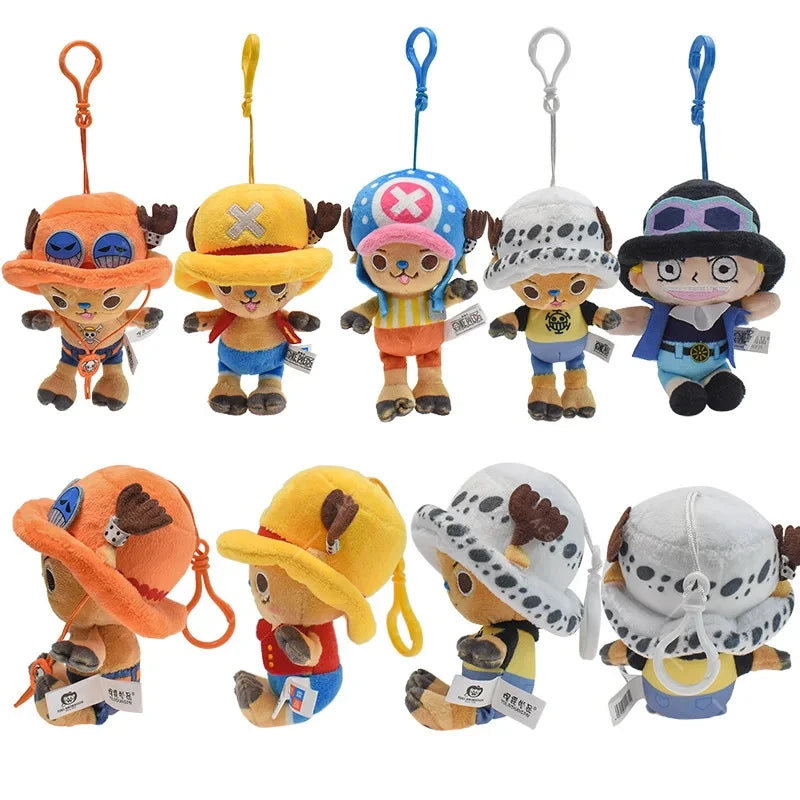 Peluche One Piece – Personnages des Straw Hat Pirates – Mini Tony Chopper et Compagnons