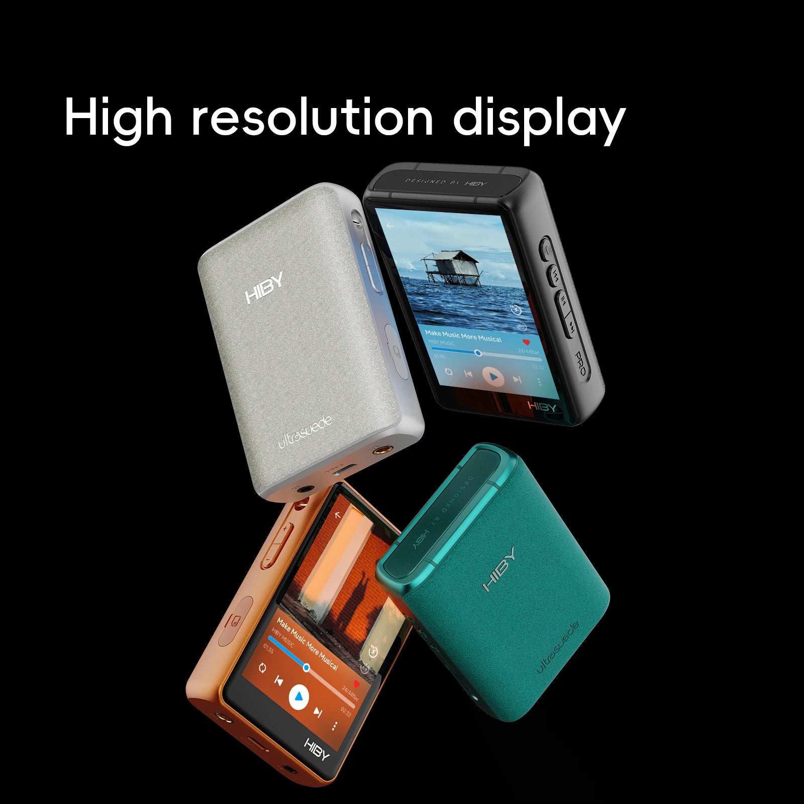 HiBy Lecteur HiFi Portable Double CS43198 DAC 4000mAh