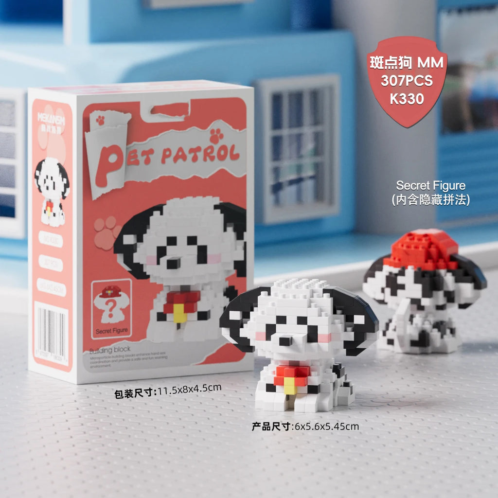 Mini Blocs De Construction Animal Chiens Chats Kit A Assembler Jouets Educatifs Pour Enfants 10 12 Ans Cadeau by LSDLBoutique.ch