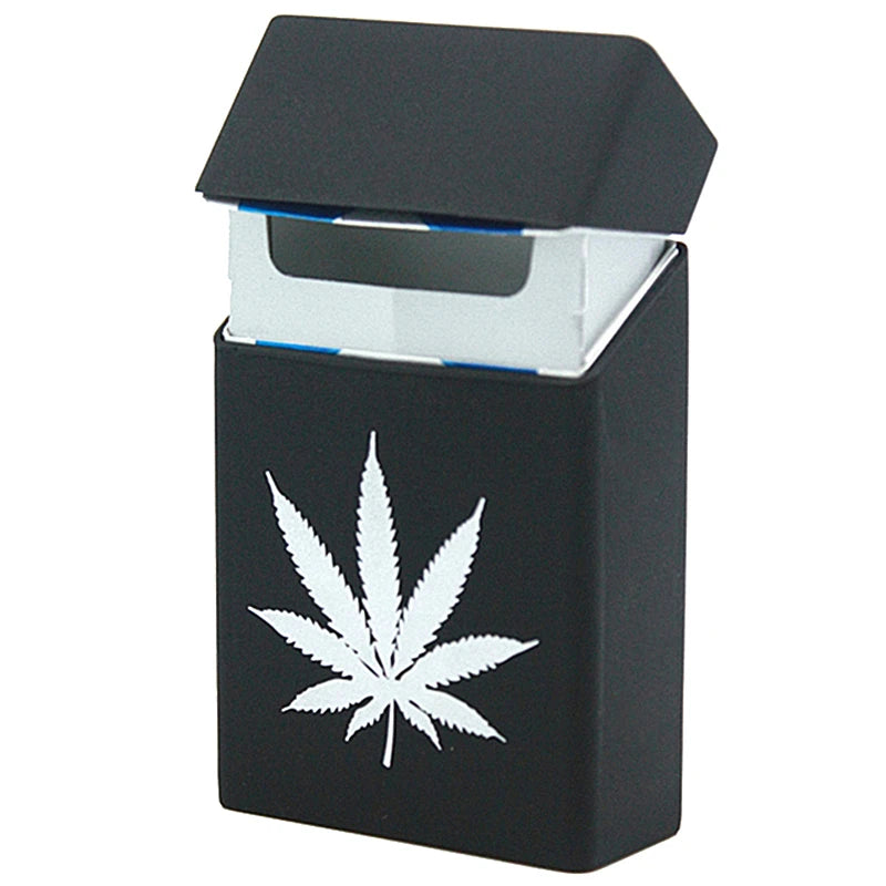 Etui Cigarettes Silicone Crâne Capacité 20 Cigarettes Pour Homme Femme