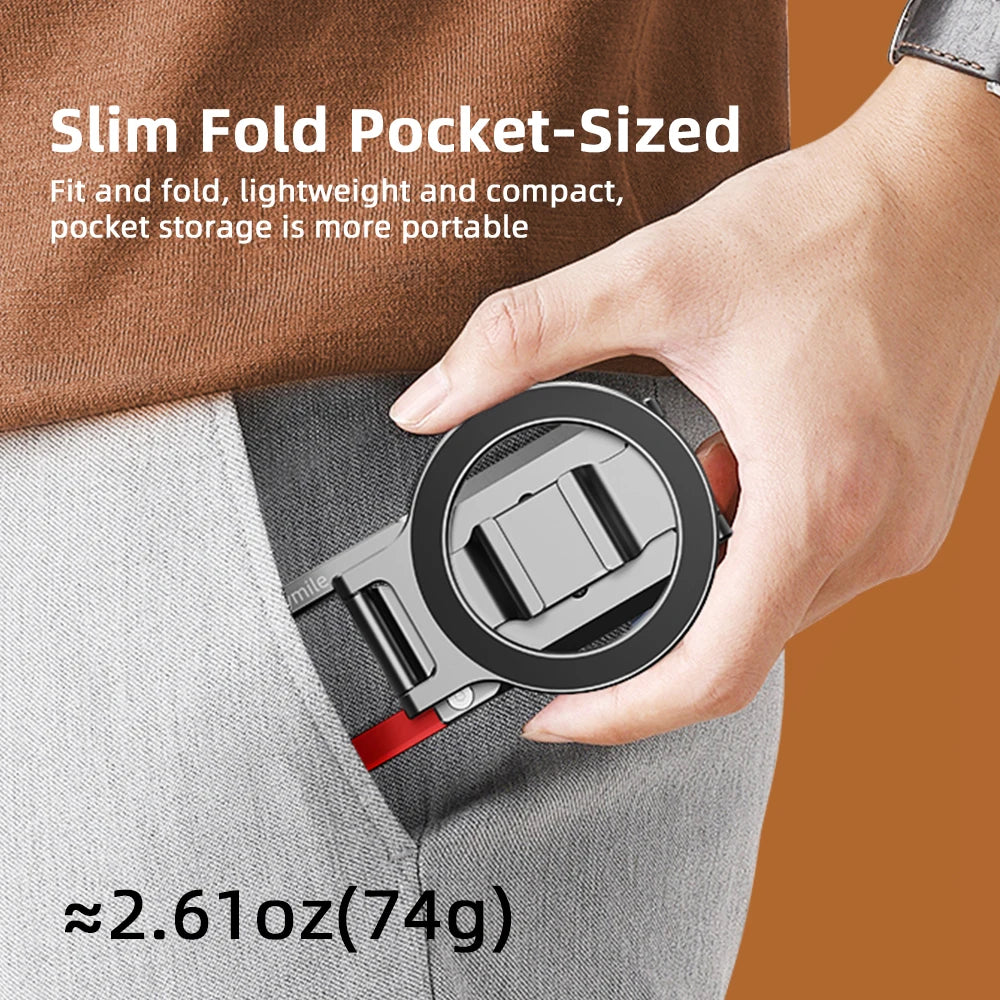 Flymile Support Téléphone Magnétique Mousqueton MagSafe Aluminium