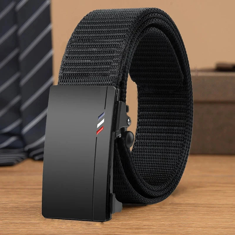 Ceinture homme nylon boucle automatique 3,4 cm - LSDLBoutique