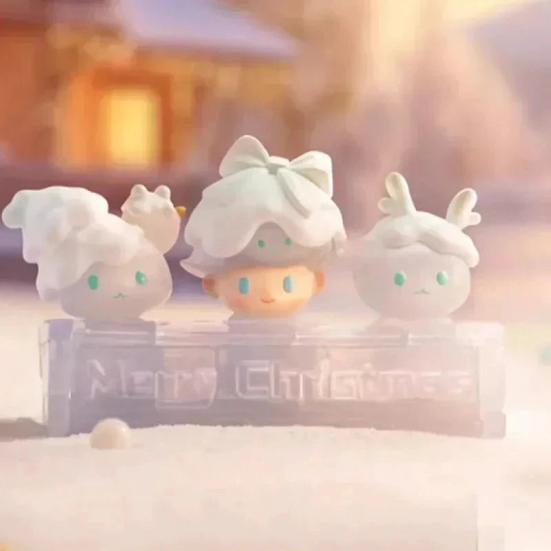 Pop Mart Dimoo Schneemann-Figur Blindbox PVC