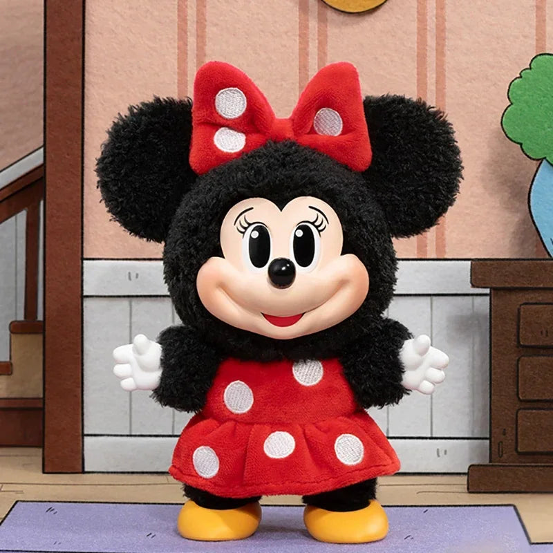 POP MART Mickey famille mignon ensemble porte-clés série boîte aveugle boîte mystère devinez sac jouet poupée mignon Anime Figure ornement de bureau by LSDLBoutique.ch