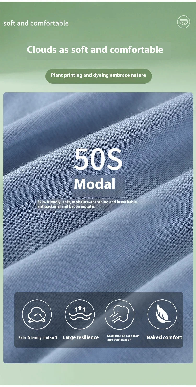 Culotte Femme Modal Taille Haute Patchwork Confort