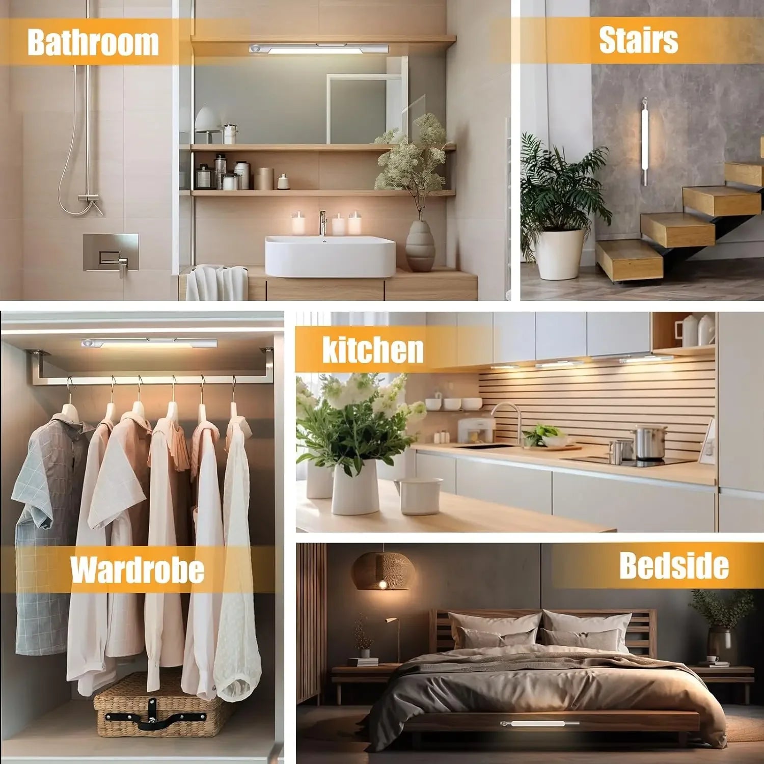 Xiaomi 40 cm 3000 mAh LED-Nachtlicht mit Magnetsensor