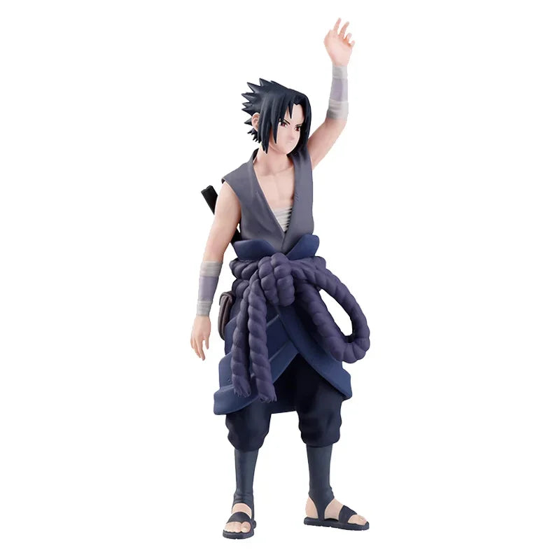 Bandai Original Banpresto Anime NARUTO Panel Speccule Uchiha Sasuke PVC Action Figure Collectible Model Toy Gifts