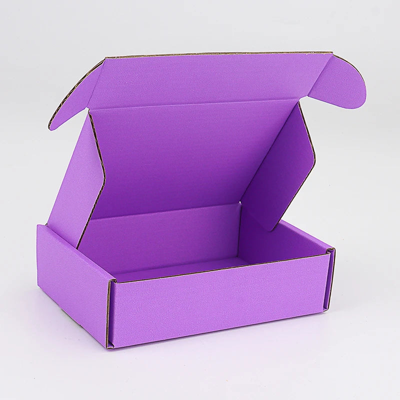 Thick Folding Box, Triple Layer Cardboard, Pack of 10 Colors