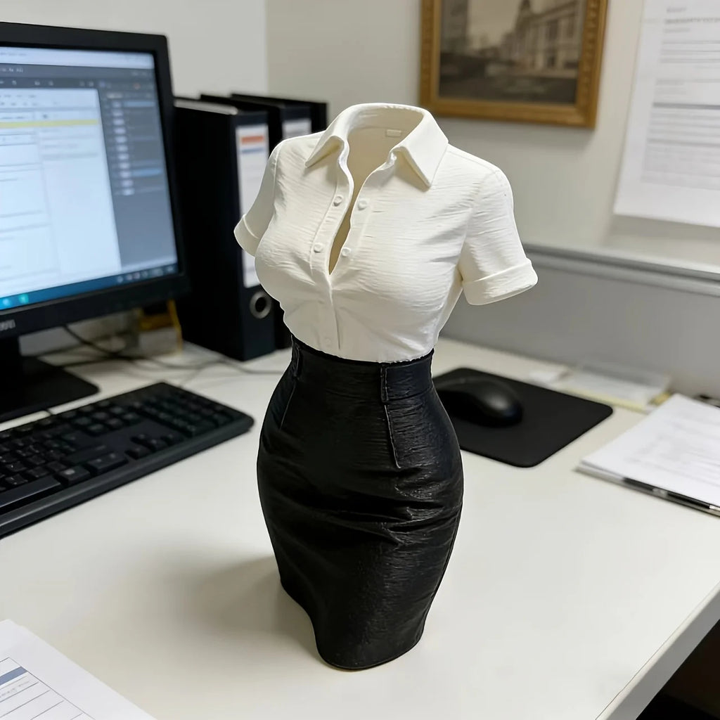 Creative Secretary Desk Pen Holder — 3D Printed Desk Organizer