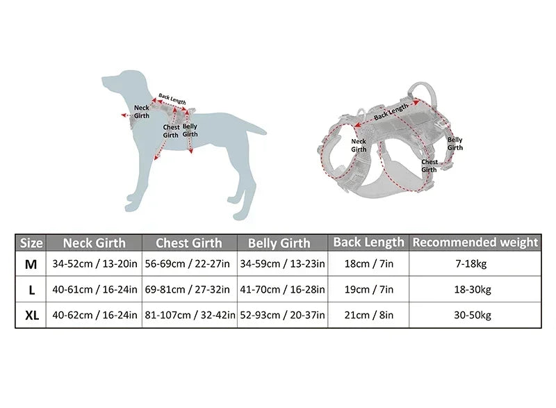 Harnais pour chien anti-évasion réfléchissant