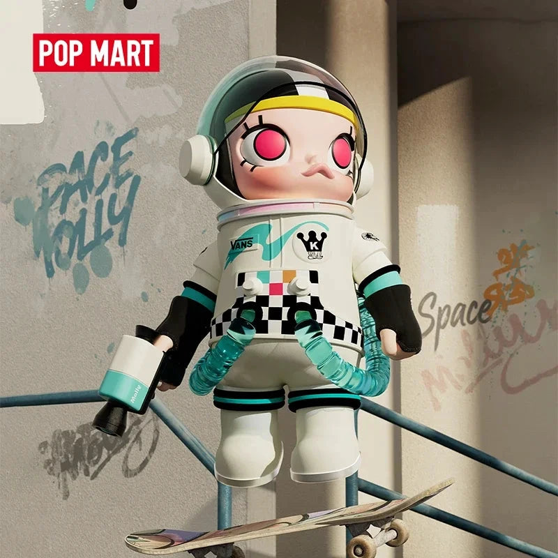 Pop Mart Mega Space Molly 400 Prozent Vans Vinylfigur