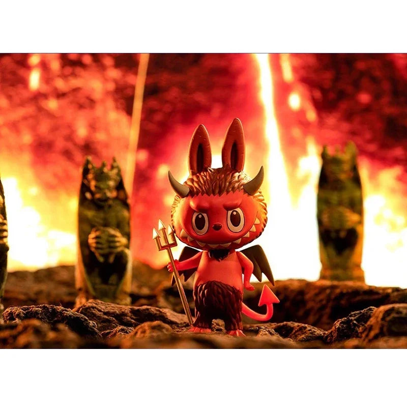 Pop Mart Labubu Halloween Monster Figure PVC 8 ​​cm