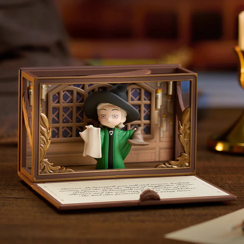 POPMART Harry Potter Poudlard série biographique boîte aveugle devinez sac jouets originaux poupée mignon Anime Figure ornements cadeau by LSDLBoutique.ch