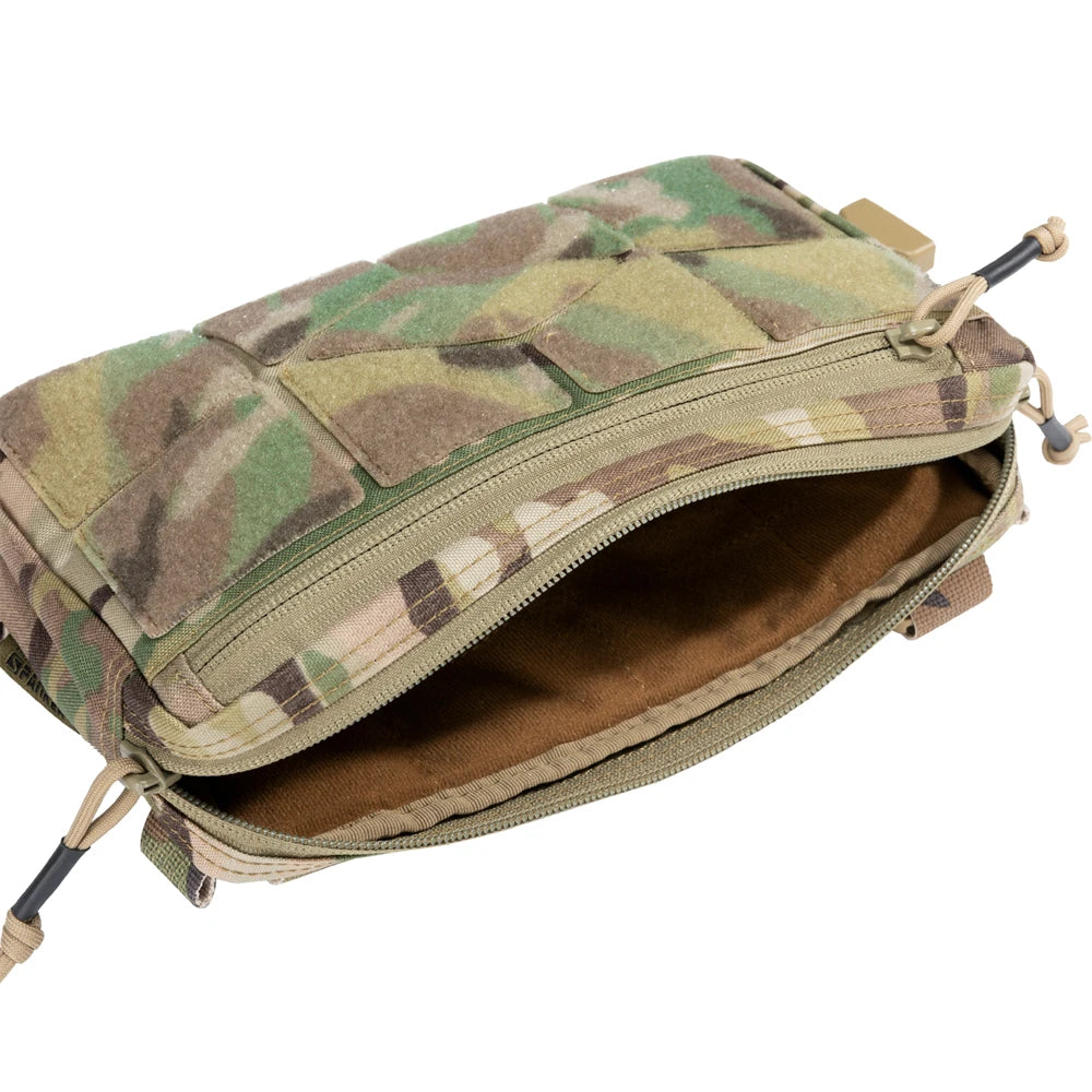 Spanker Tactical Chest Pouch Camouflage Nylon Cordura MOLLE