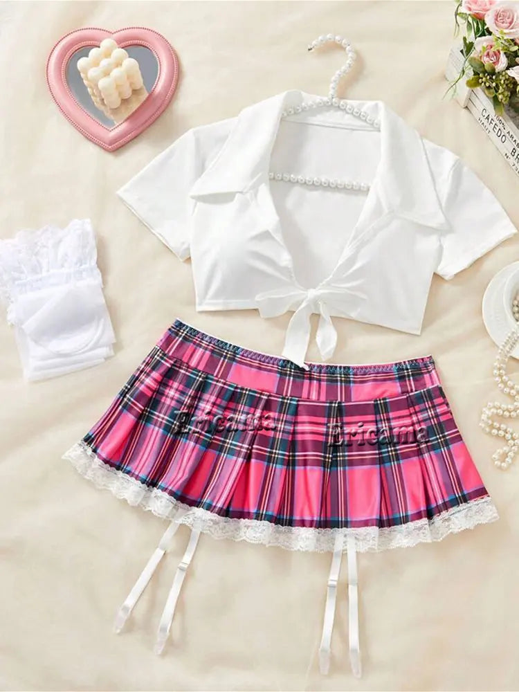 Léas Geheimnisse Transparenter BH und Slip