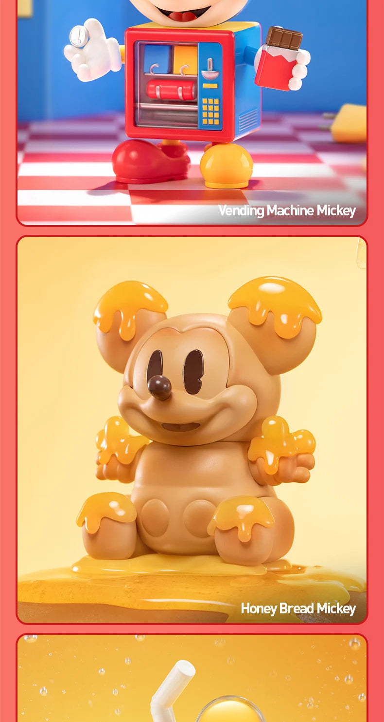 POP MART Figurine Mickey Disney PVC Kawaii Multicolore