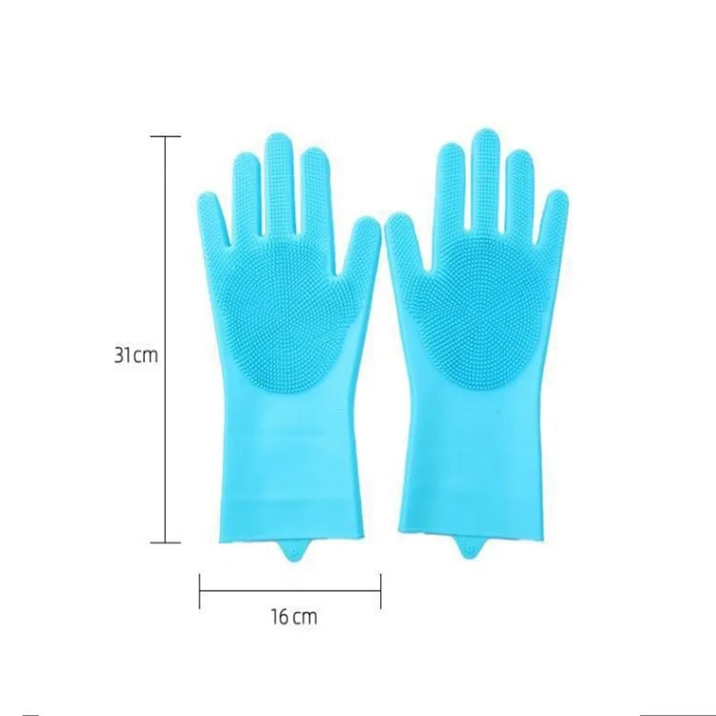 Gant de toilettage et d'épilation en silicone pour chien et chat – MMR04