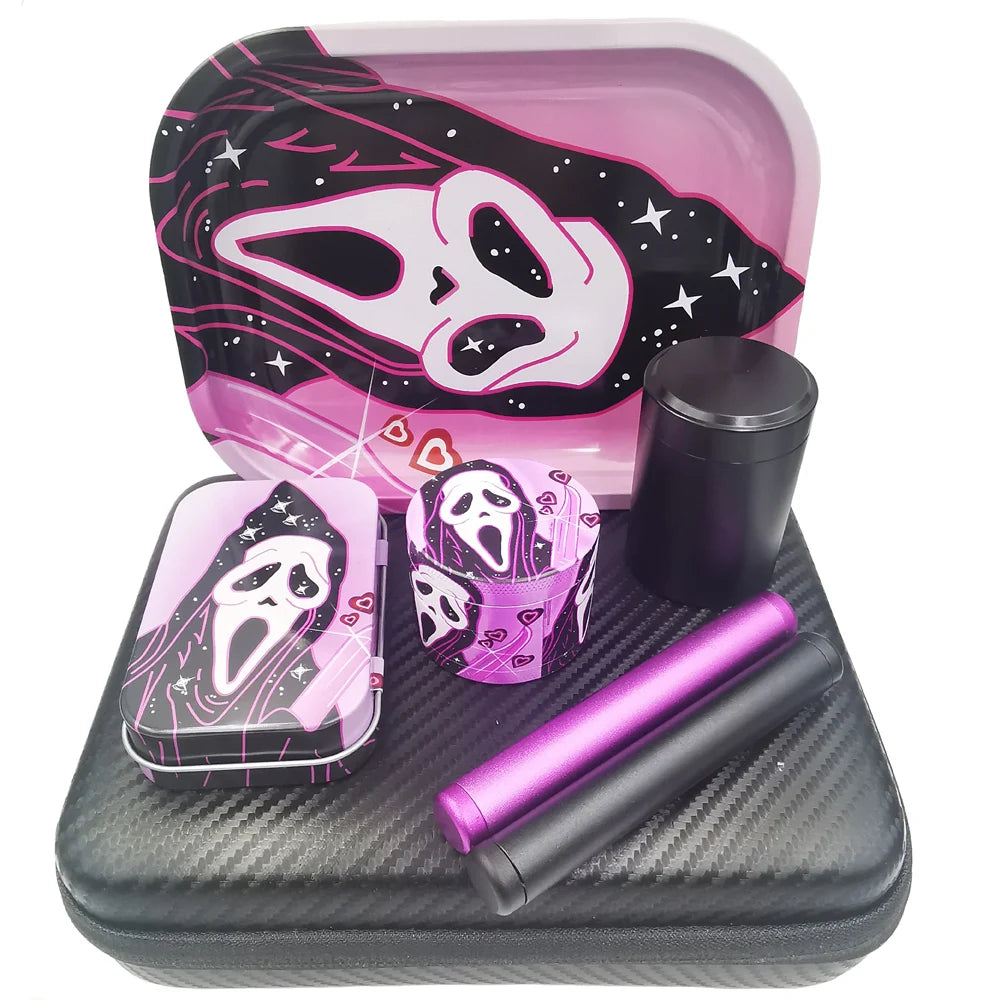 Broyeur à Fumée Métal Ghost 50mm Kit Plateau 18x14cm