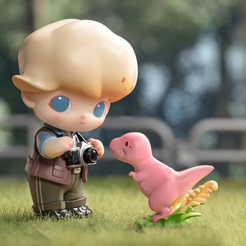 POP MART Dimoo Jurassic World Grüne PVC-Figur 8cm