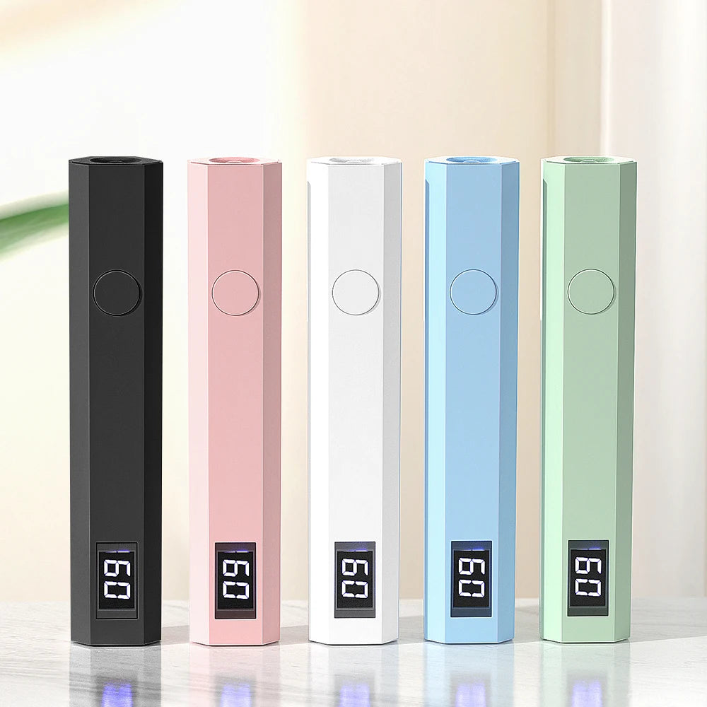 YIKOOLIN pratique lampe sèche-ongles à main UV/LED durcissement des ongles tout le vernis Gel outil d'art des ongles lampe à ongles rechargeable by LSDLBoutique.ch