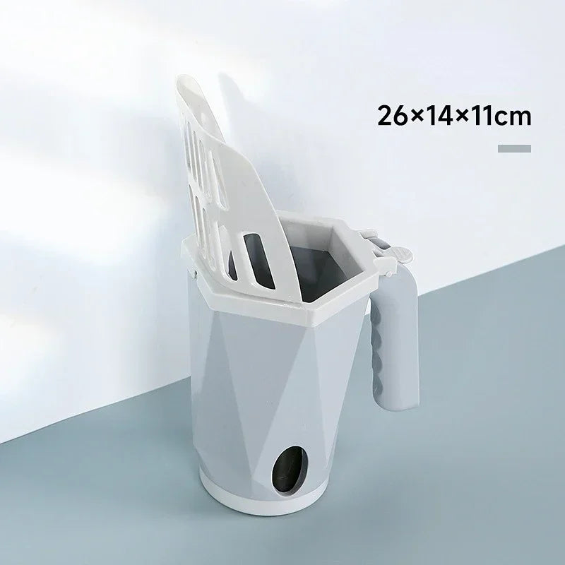 Cat Litter Scoop, Cat Sand Litter Box, Kitty Toilet Sandboxes Shovel, Pets Poop Sand Clean Artifact Tool