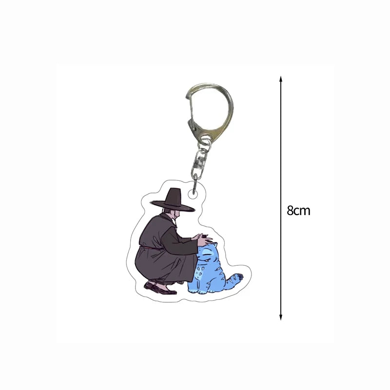 Porte-clés esthétique pour sac Kpop, chasseur de démons, tigre, fournitures de fête, Badge pour Fans, cadeaux de fête