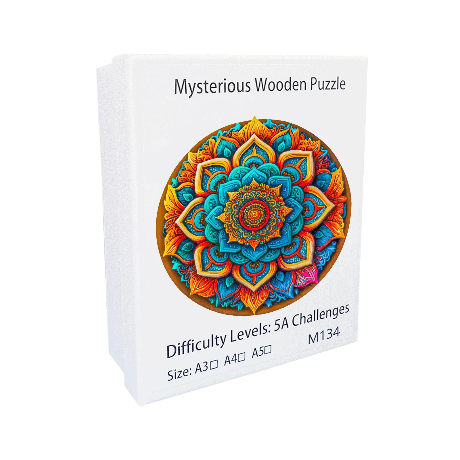 Puzzle en bois motifs floraux et animaux – Unique Flower
