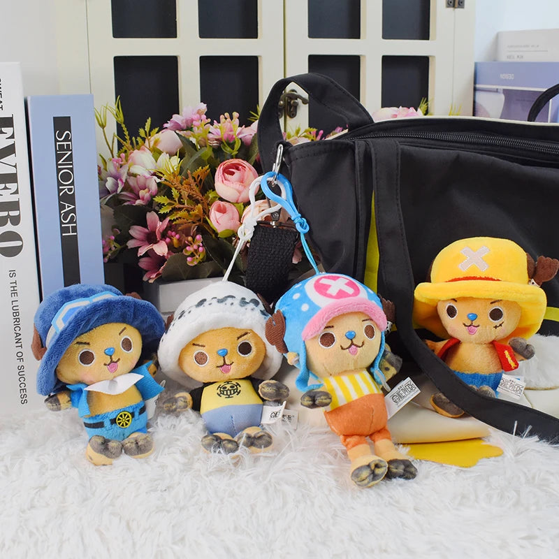 Peluche One Piece – Personnages des Straw Hat Pirates – Mini Tony Chopper et Compagnons