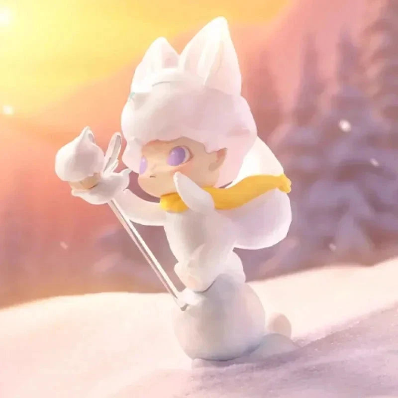 Pop Mart Dimoo Schneemann-Figur Blindbox PVC