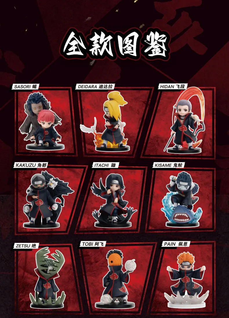 POP MART Figurine Naruto Shippuden Akatsuki Arc PVC