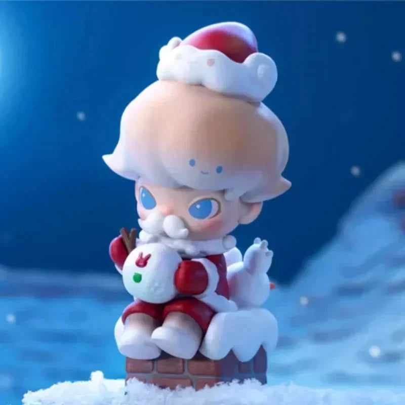 Pop Mart Dimoo Schneemann-Figur Blindbox PVC