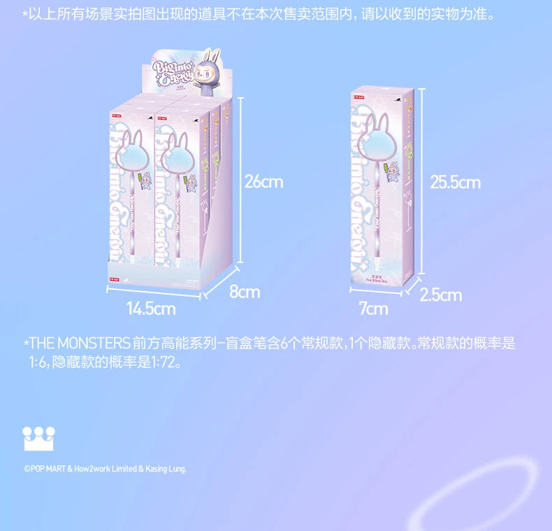 Pop Mart Figurines Monstres Big Energy Kawaii Boîte Aveugle